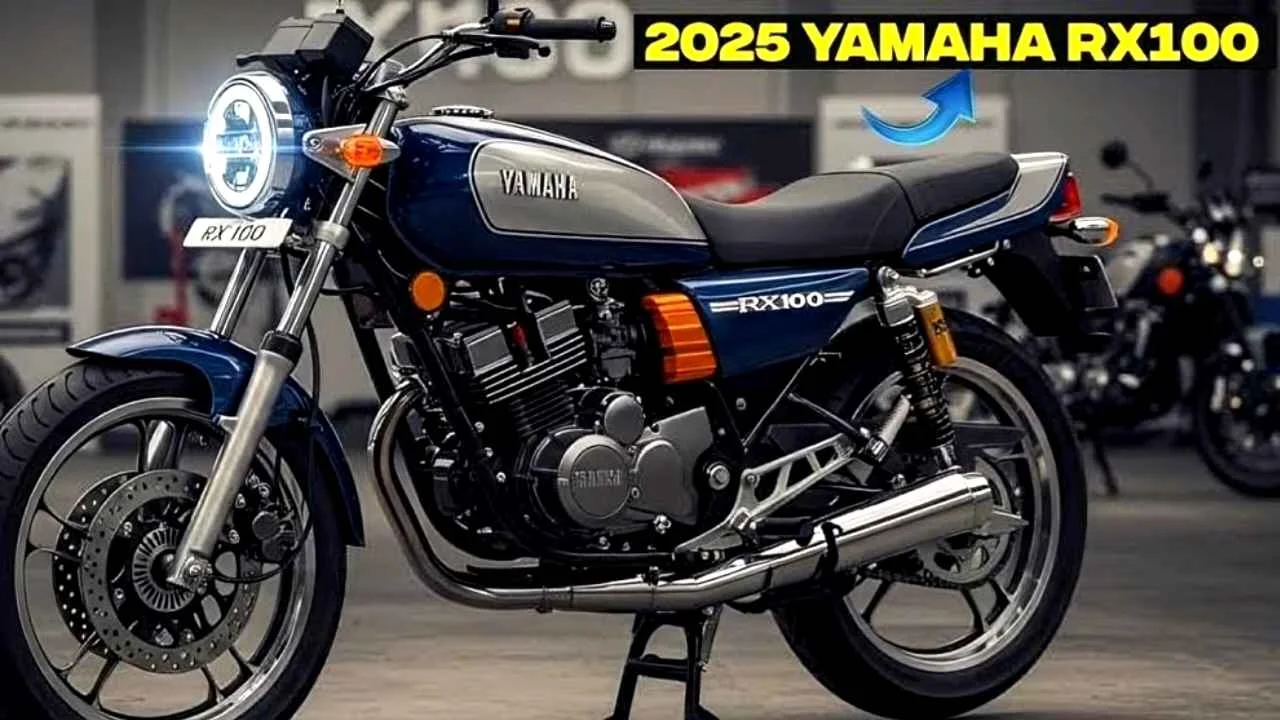 Yamaha RX100 come back in Dhansu look, fails the market of Bullet