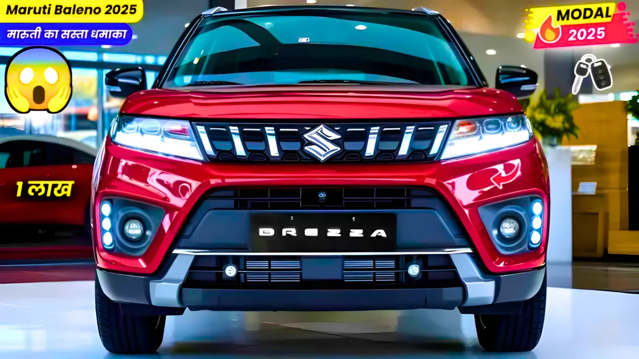 Maruti Vitara Brezza Returns with Bold Styling, Modern Features, and Impressive Mileage of 20 kmpl