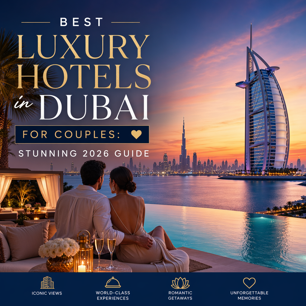 Illustration of Best Luxury Hotels in Dubai for Couples: Stunning 2026 Guide