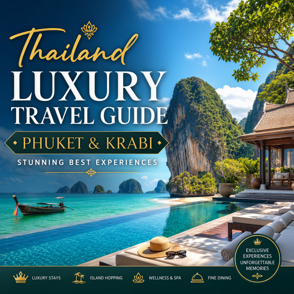 Illustration of Thailand Luxury Travel Guide: Phuket & Krabi | Stunning Best Experiences